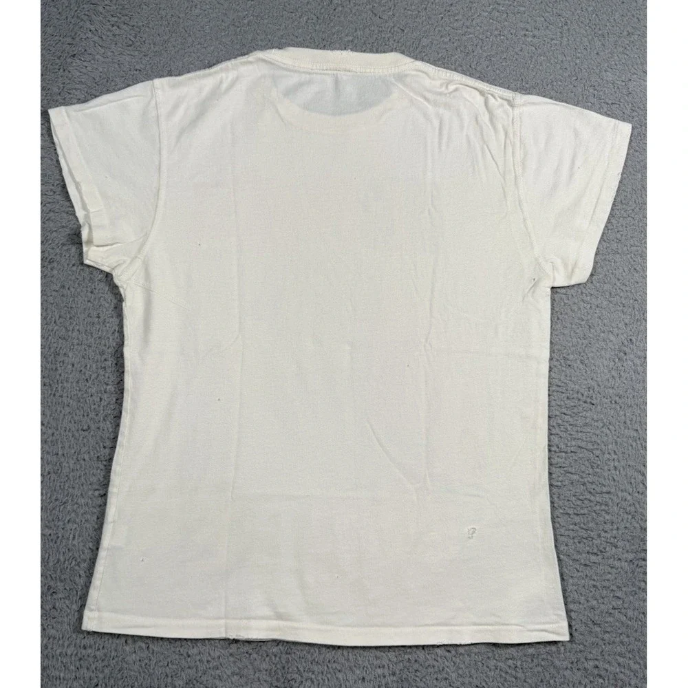 Vtg Ice‎ Cube It Was a Good Day White T-Shirt Adult XS Distressed Single Stitch
